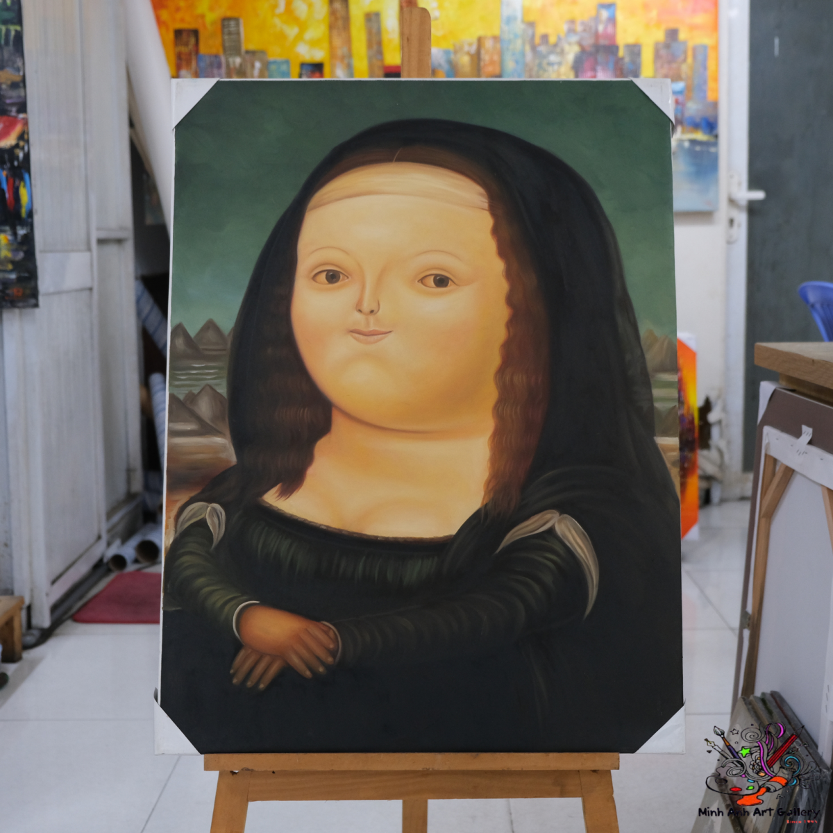 Mona Lisa by Fernando Botero