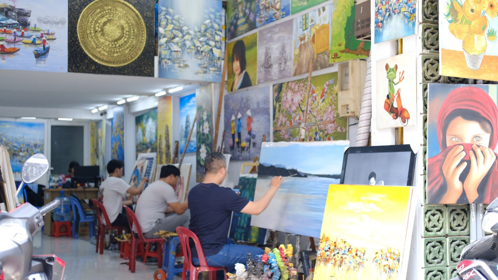 Painting in Ho Chi Minh