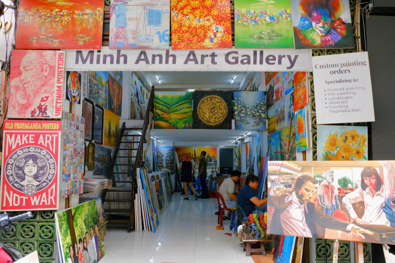 Painting in Ho Chi Minh