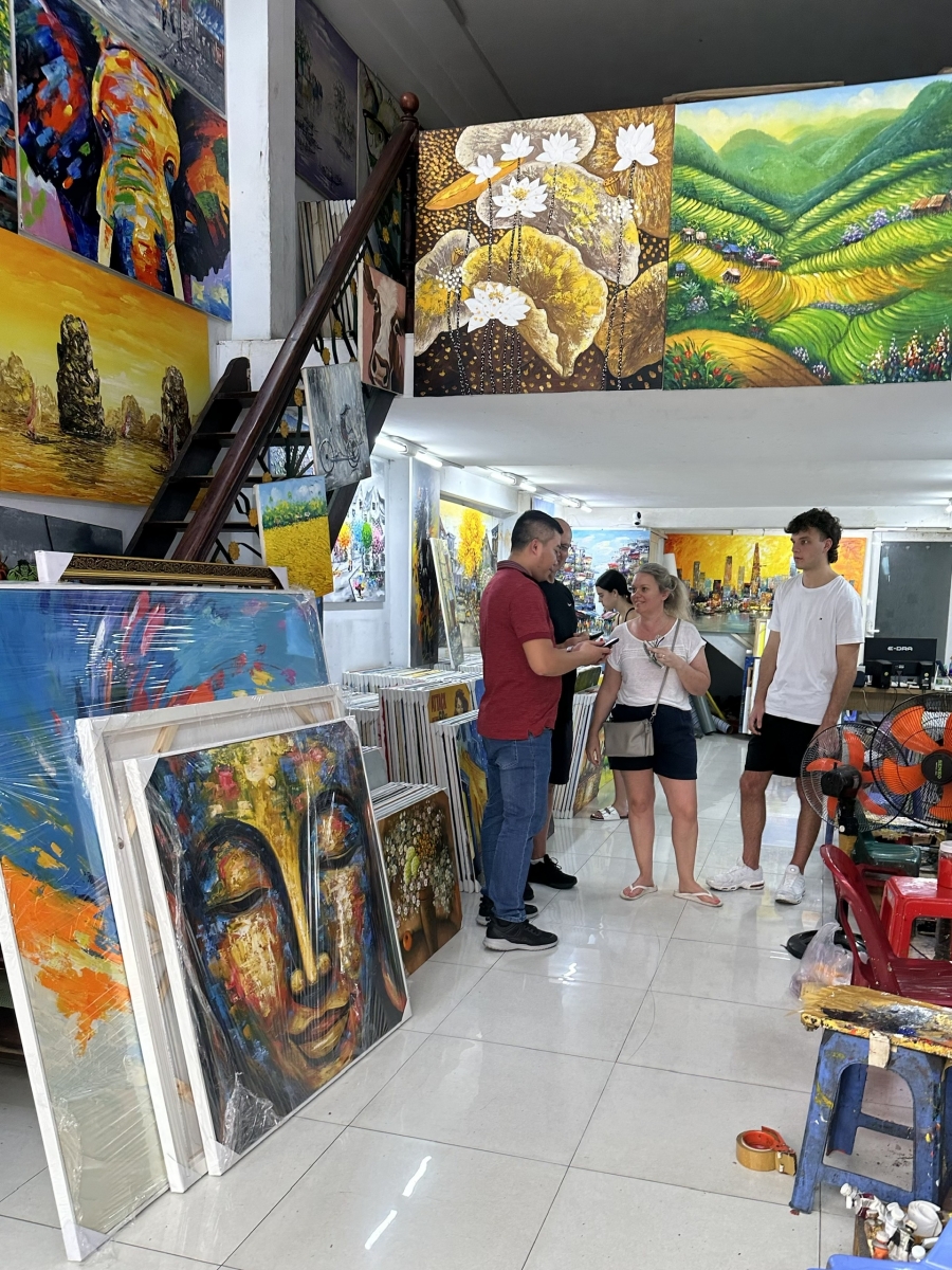 Painting in Ho Chi Minh