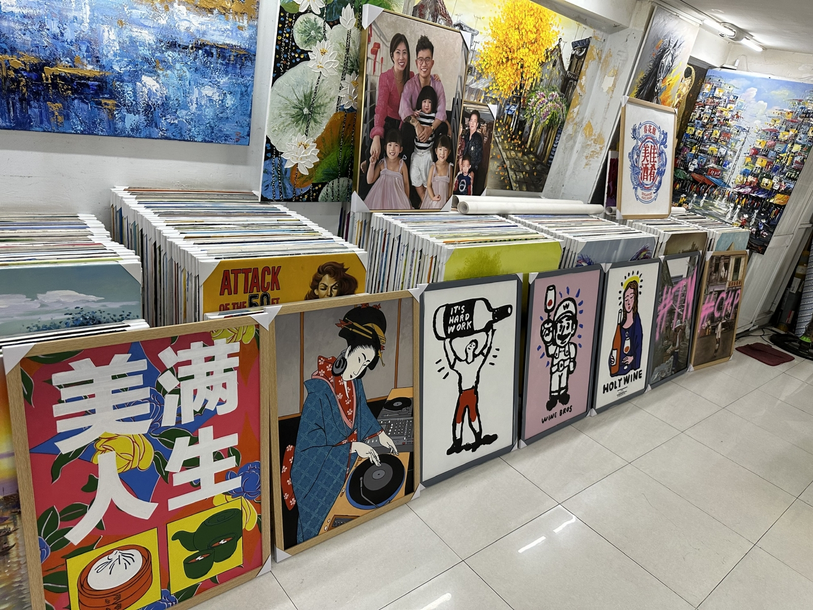 Painting in Ho Chi Minh
