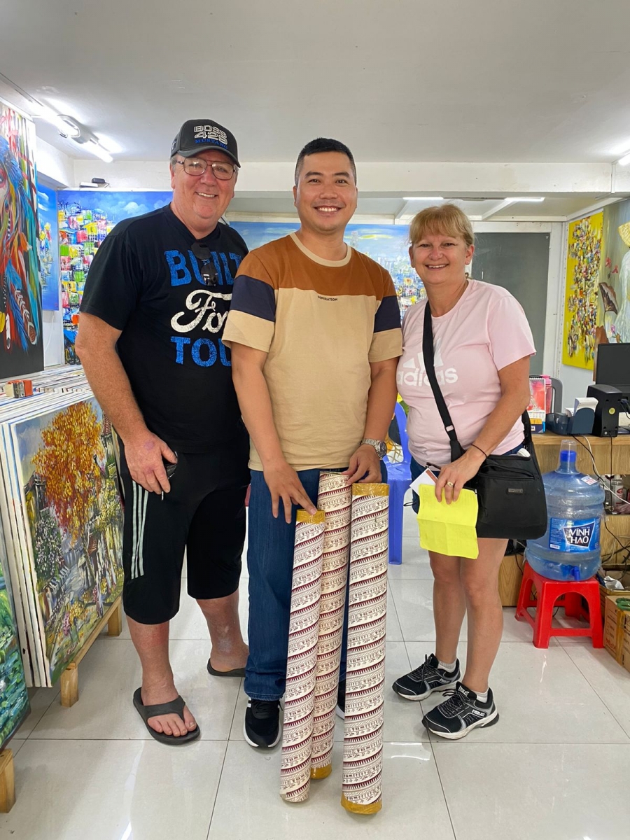 Painting in Ho Chi Minh