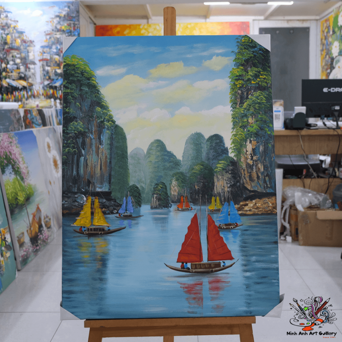 Ha Long Bay painting