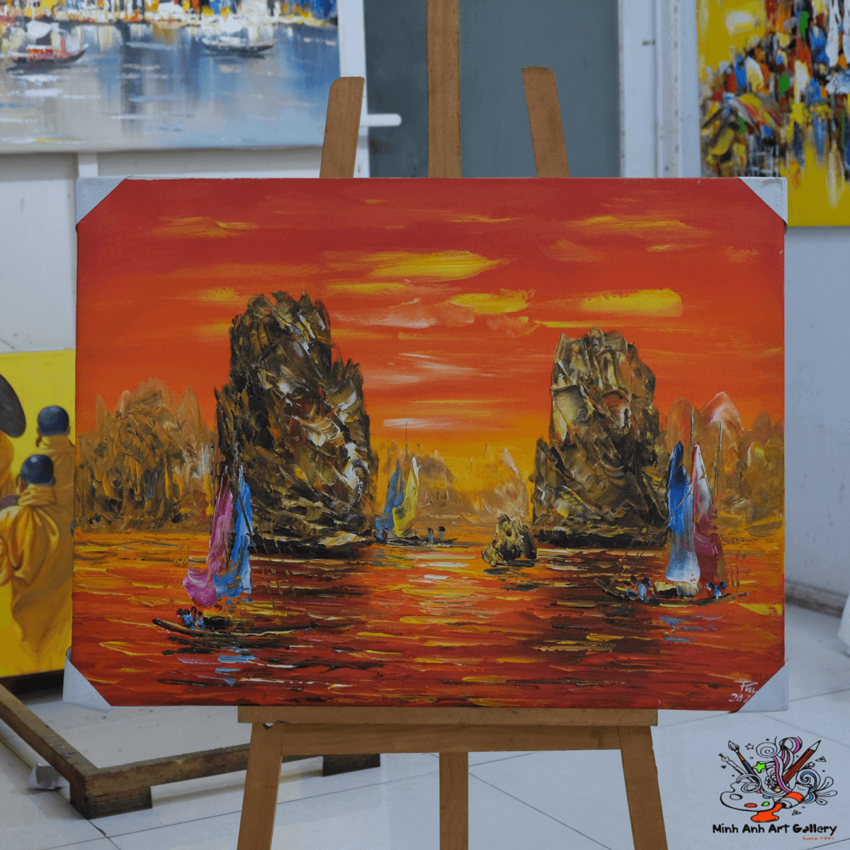 Ha Long Bay painting