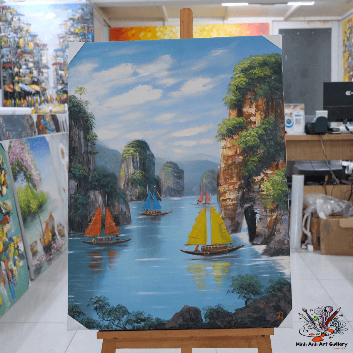 Ha Long Bay painting