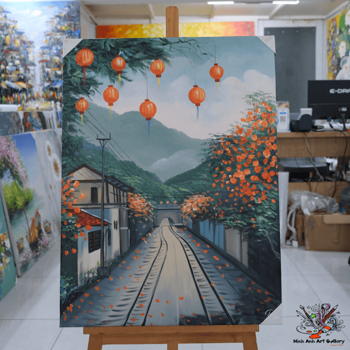 Tranh Hội An