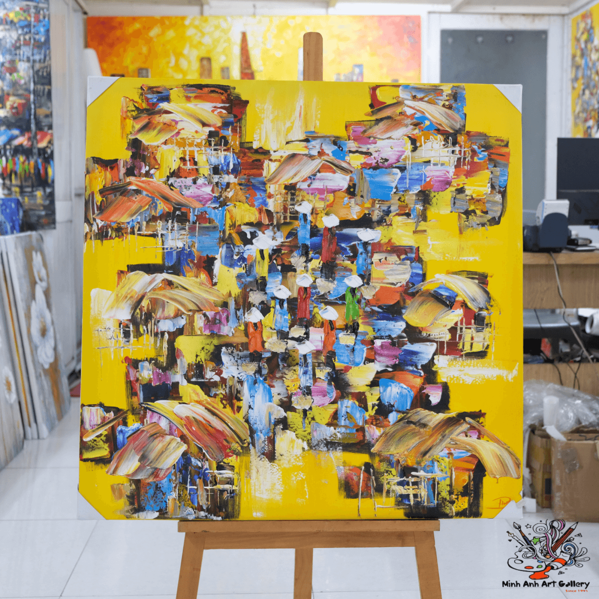 Mekong delta painting