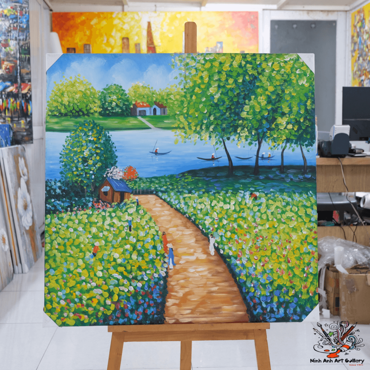 Vietnam Countryside painting