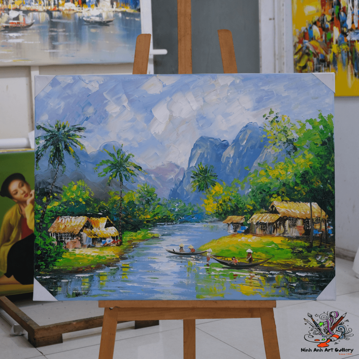 Vietnam Countryside painting