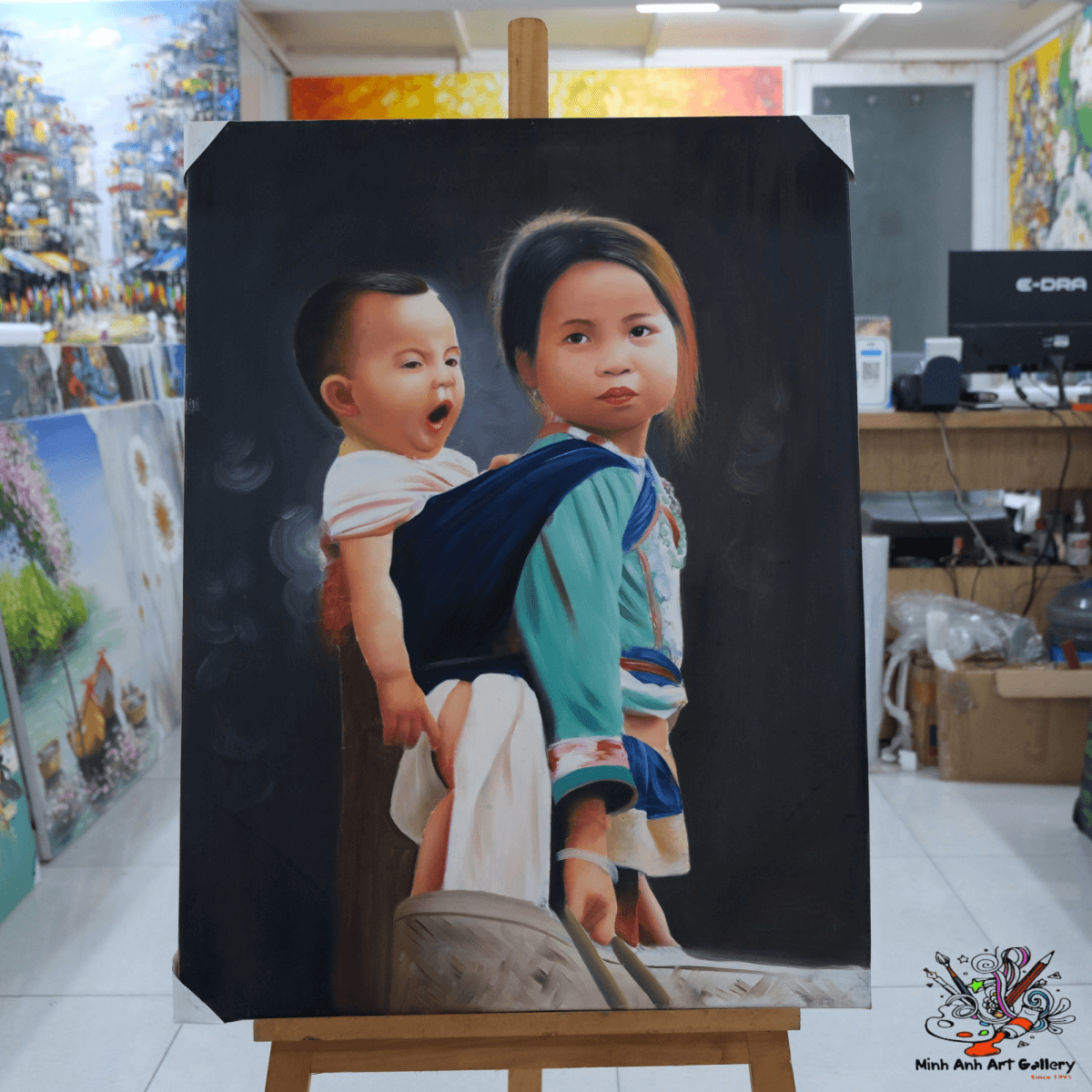 Vietnamese People painting