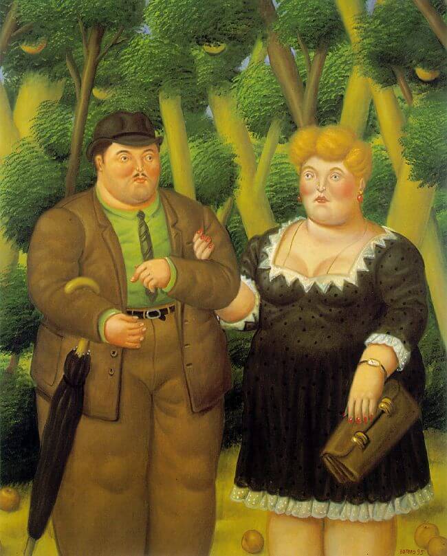 A couple - Botero