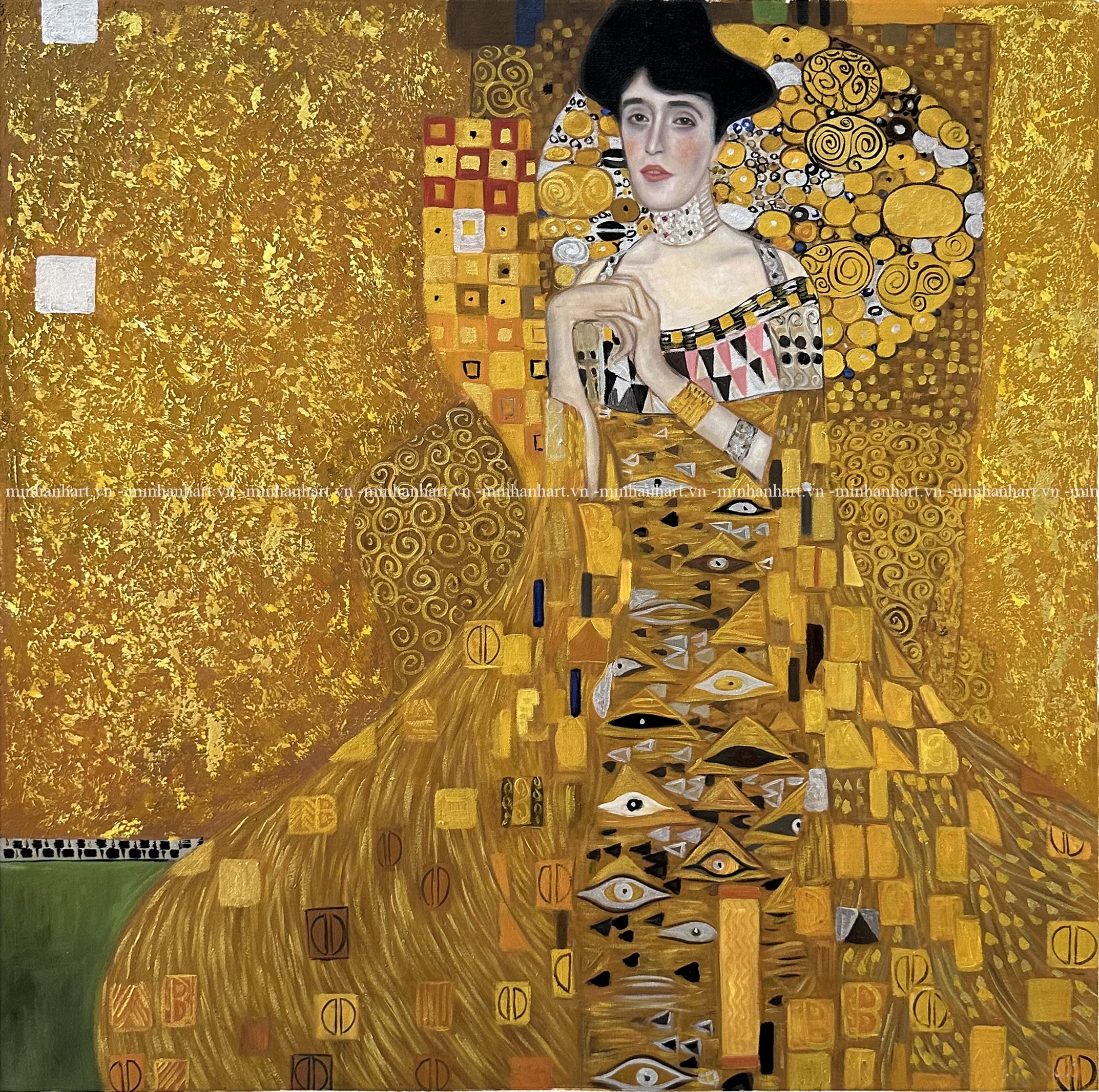 Adele Bloch-Bauer I by Gustav Klimt