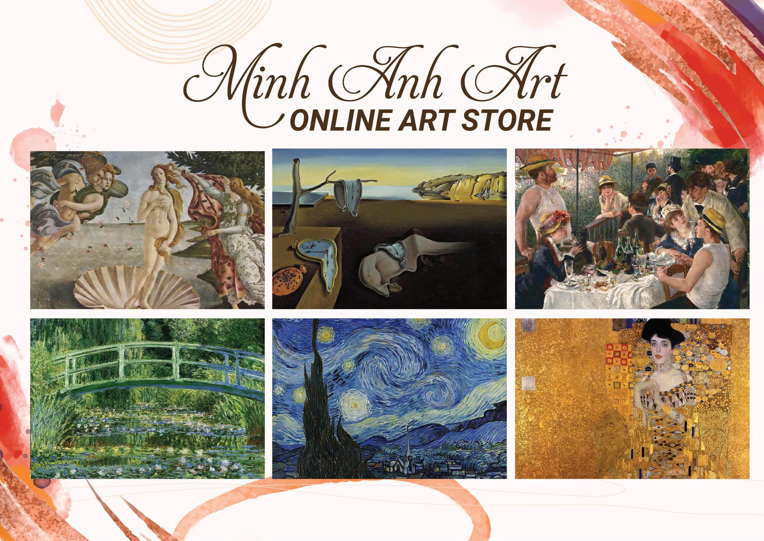 Hand Painted Reproductions and Customized Art