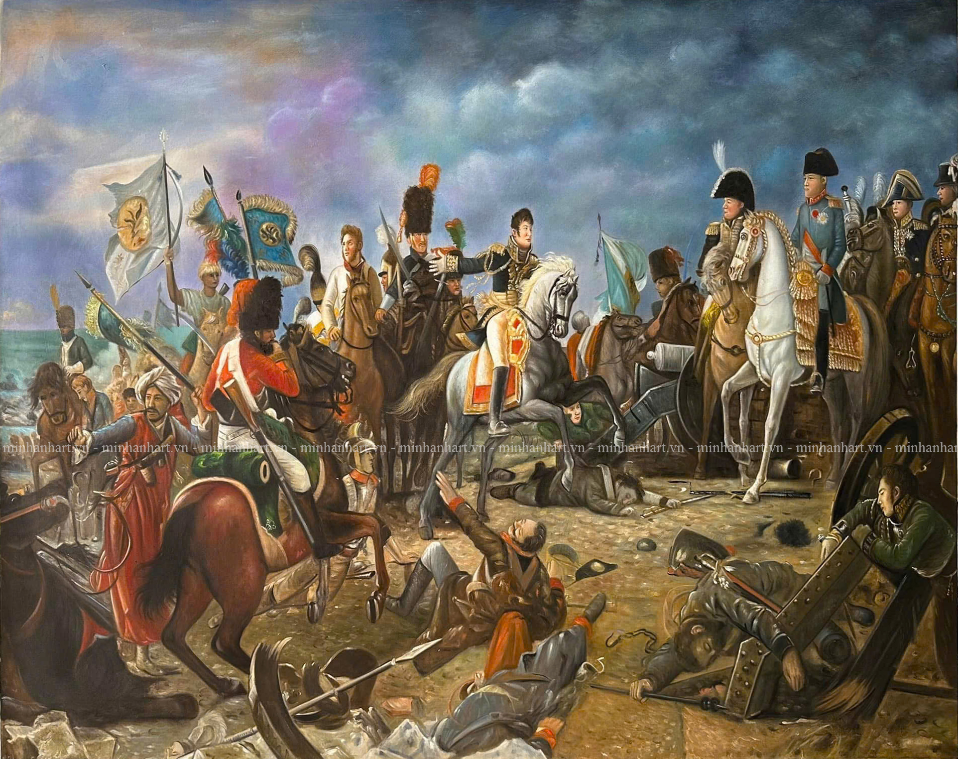 Battle Of Austerlitz by  Francois Gerard
