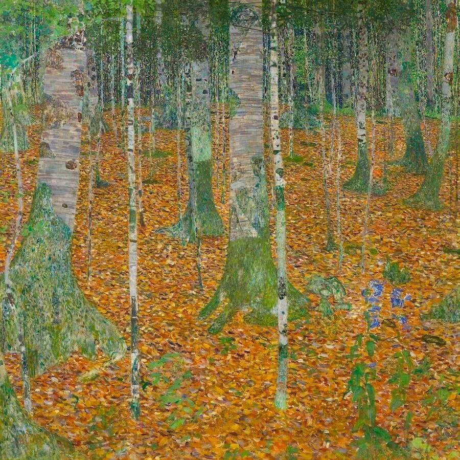Beech Forest - Gustav Klimt