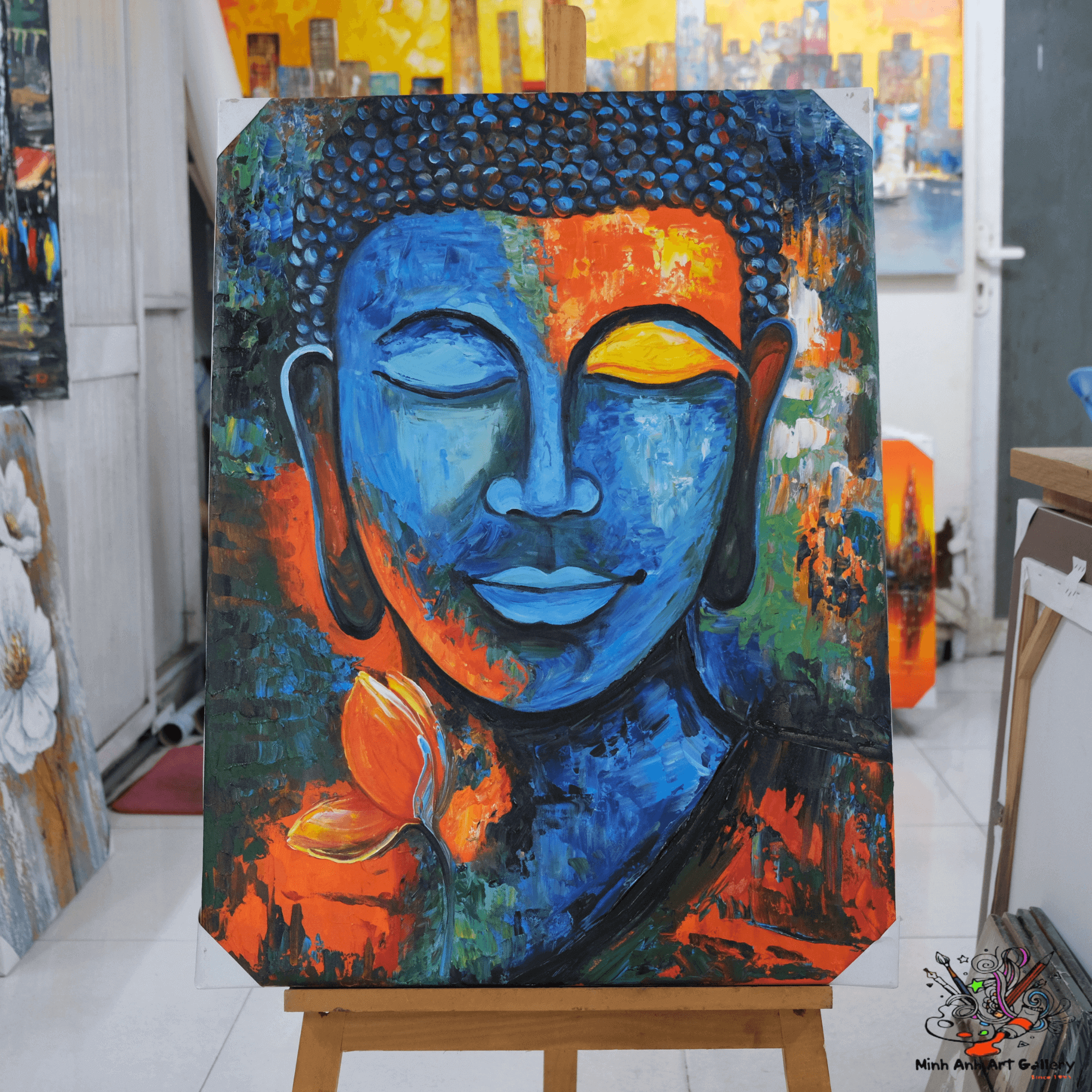 buddha painting