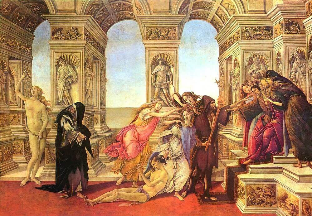 Calumny of Apelles - Botticelli