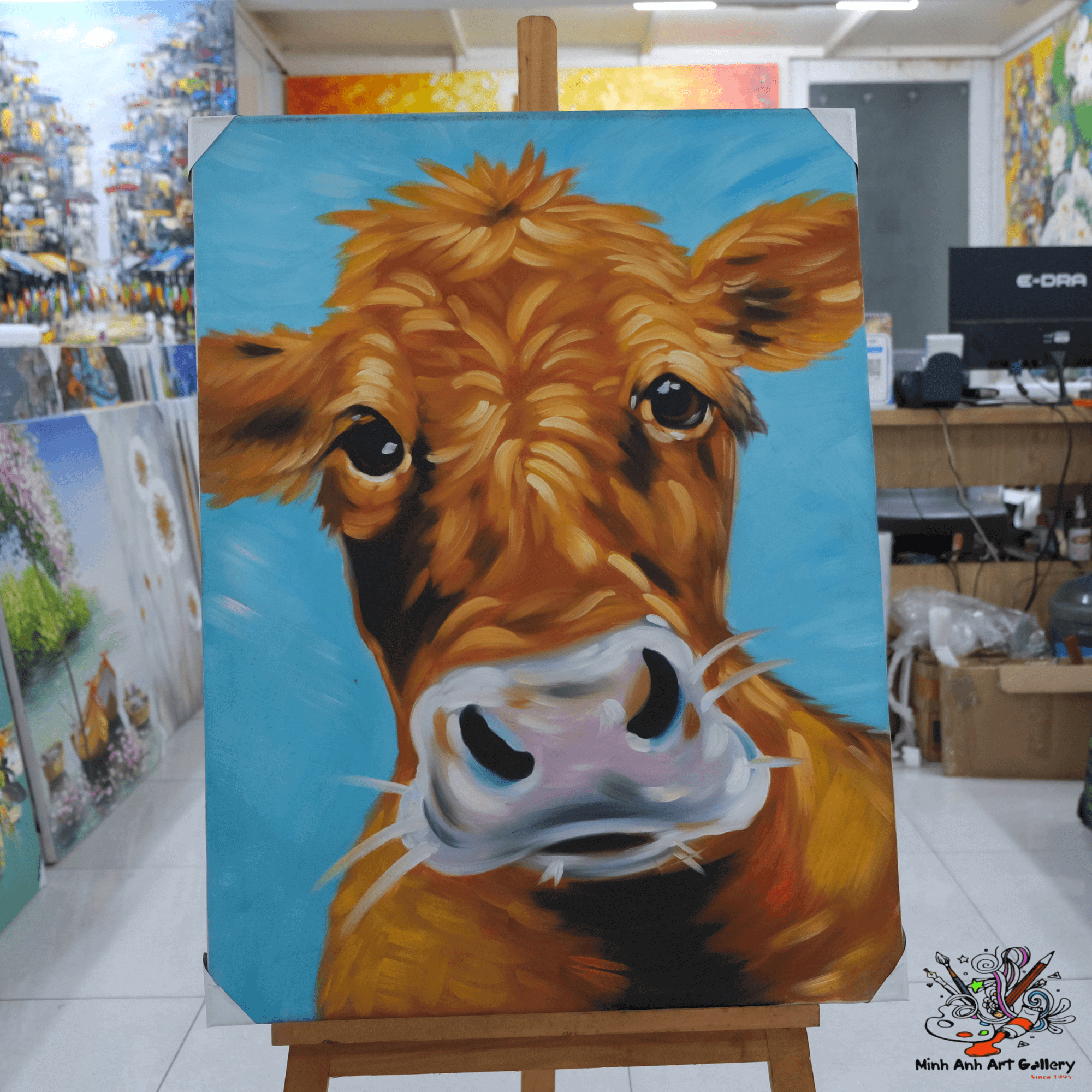 Cow painting