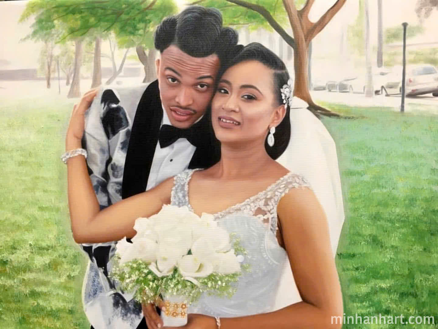 Custom Wedding Portraits That Celebrate Personality and Style
