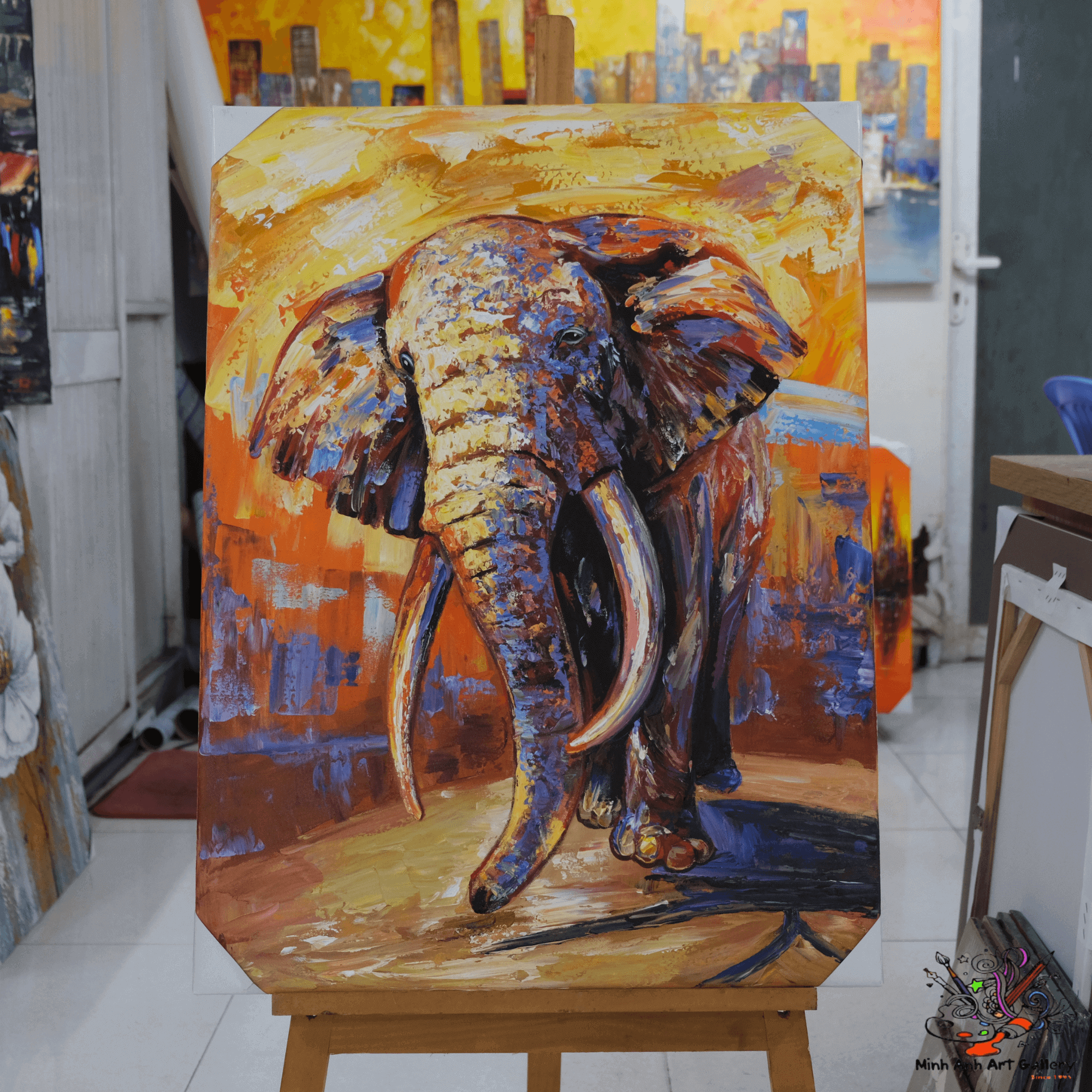 elephant painting