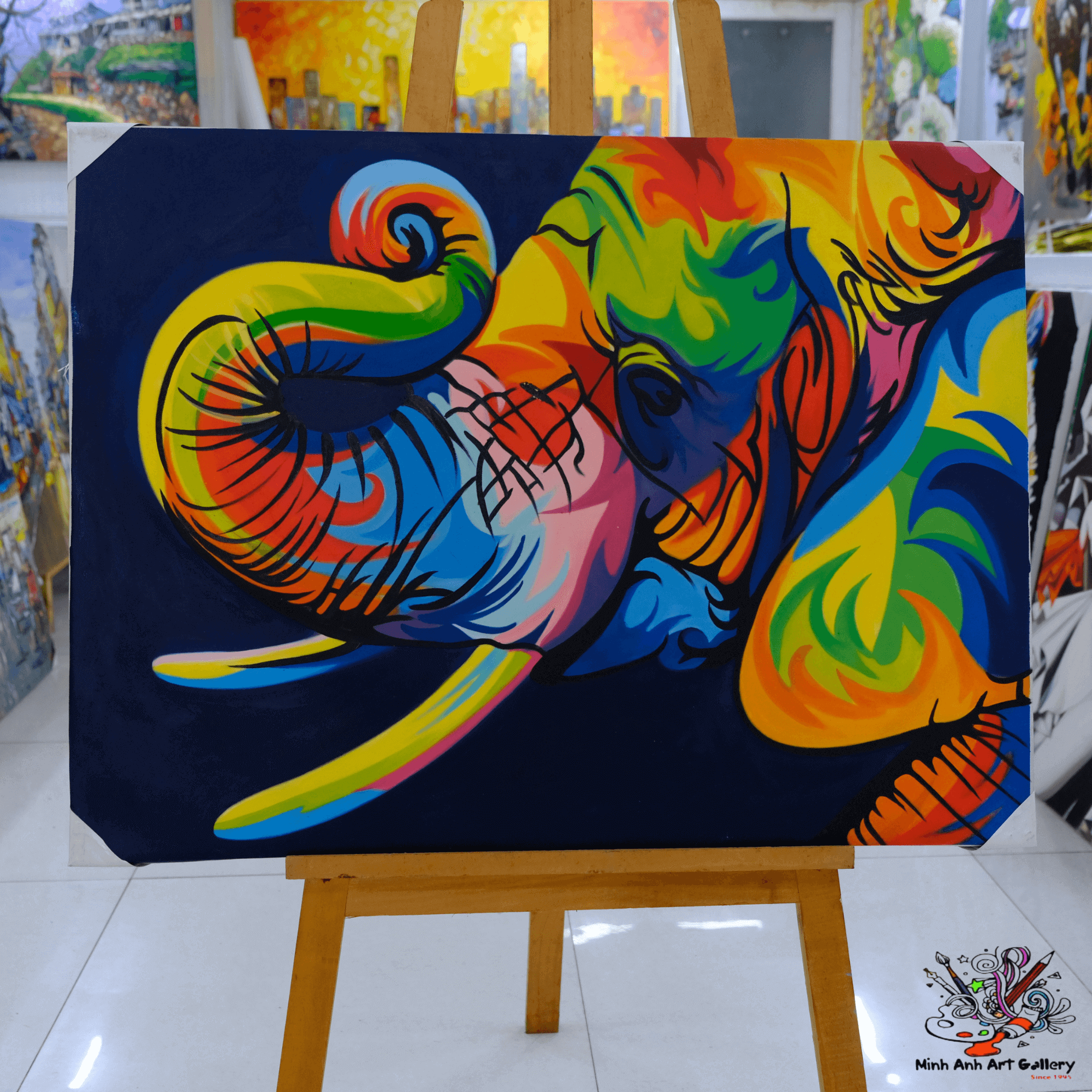 elephant painting