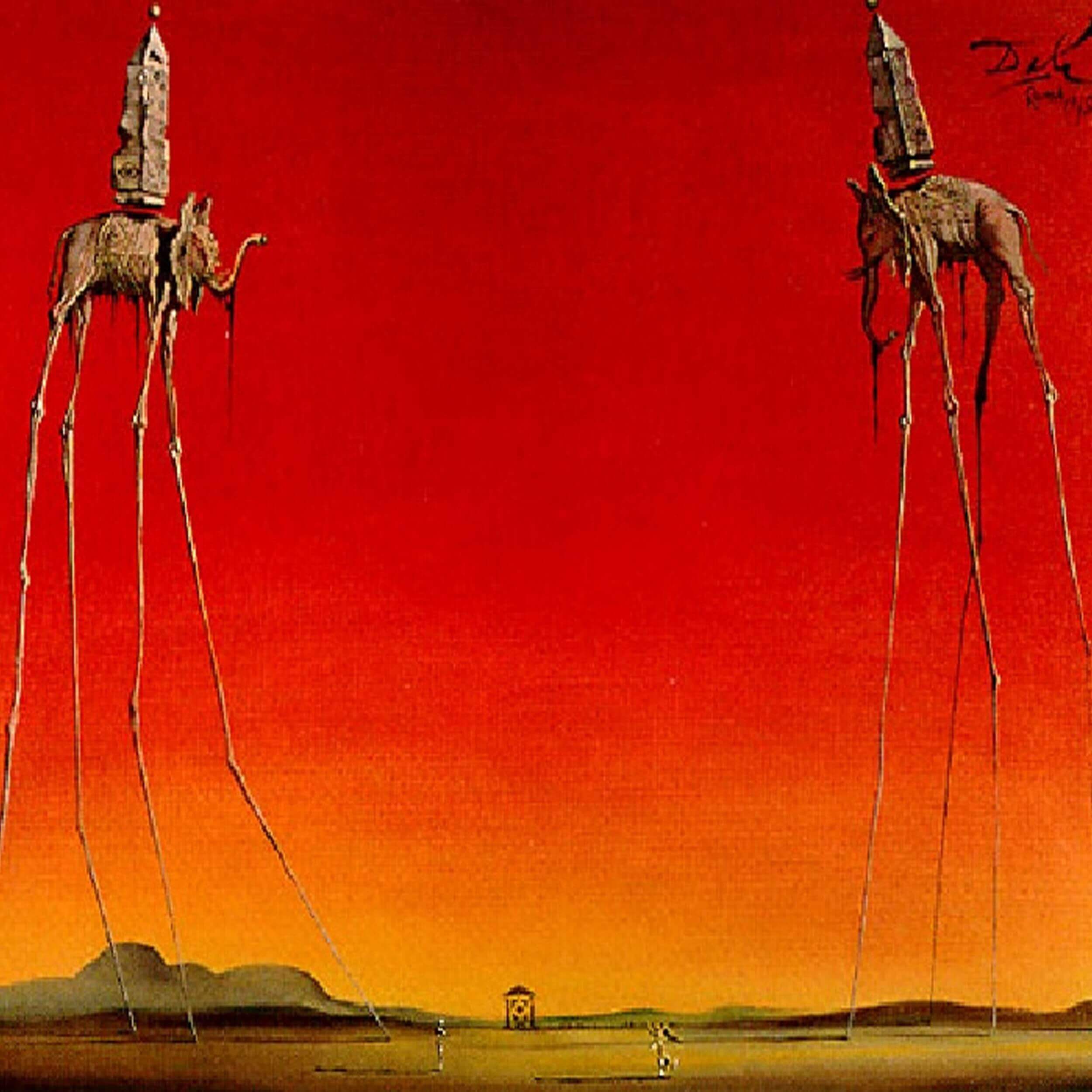 Elephants - Dali