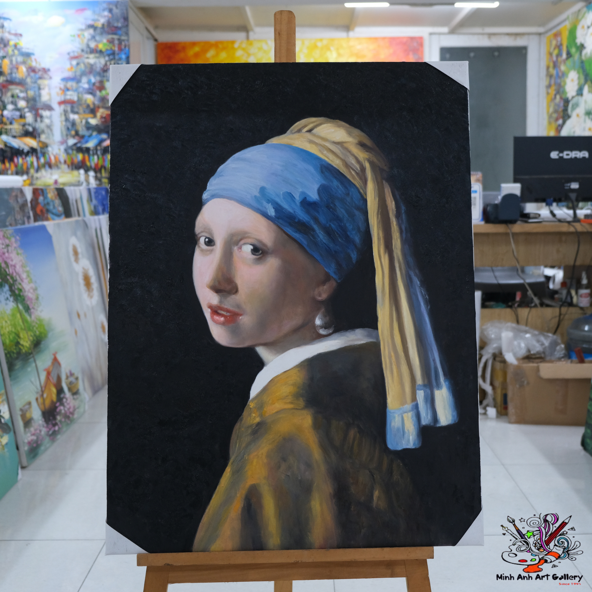 Girl With A Pearl Earring by Vermeer