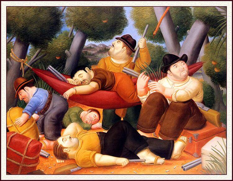 Guerrillas - Botero