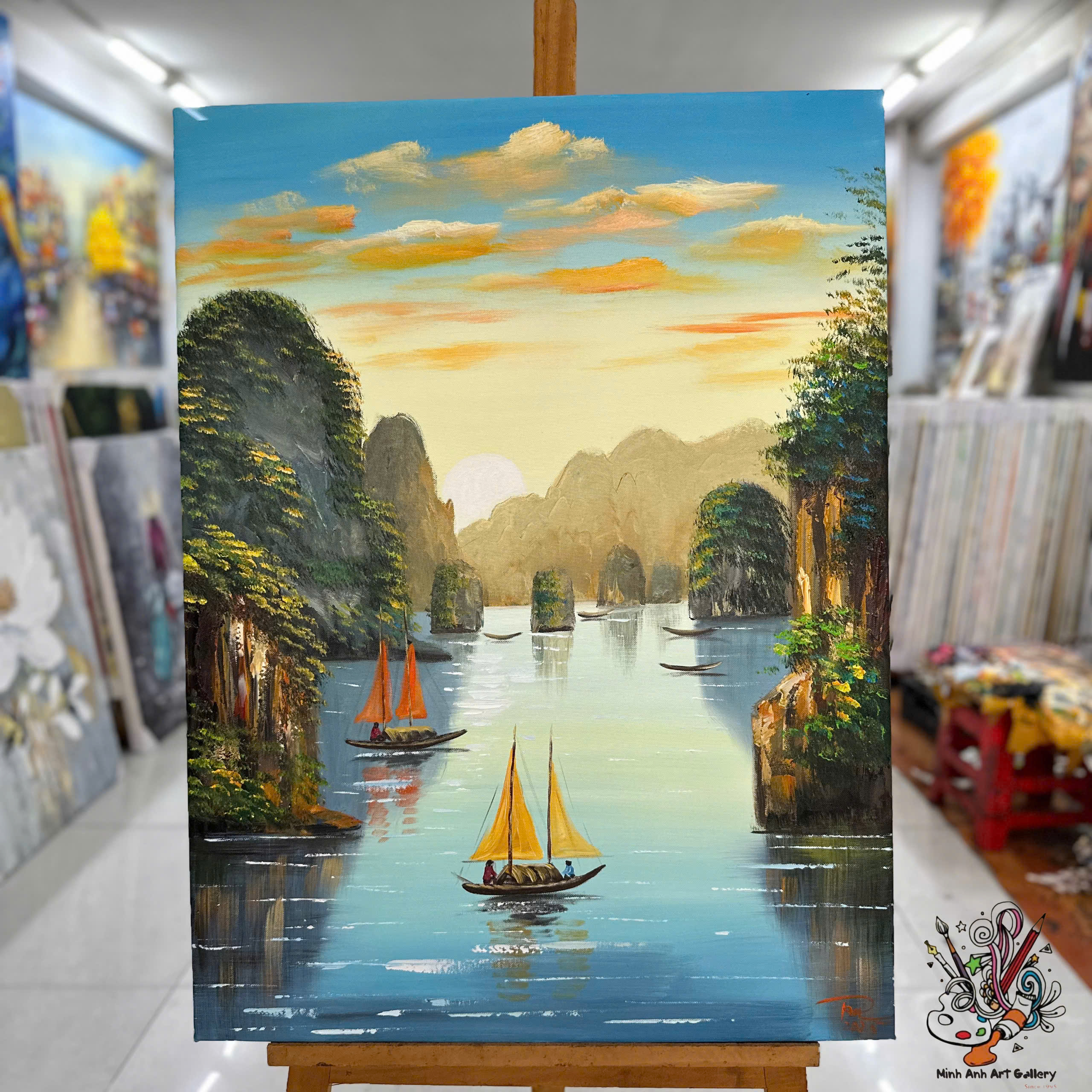 Ha Long Bay Landscape Painting