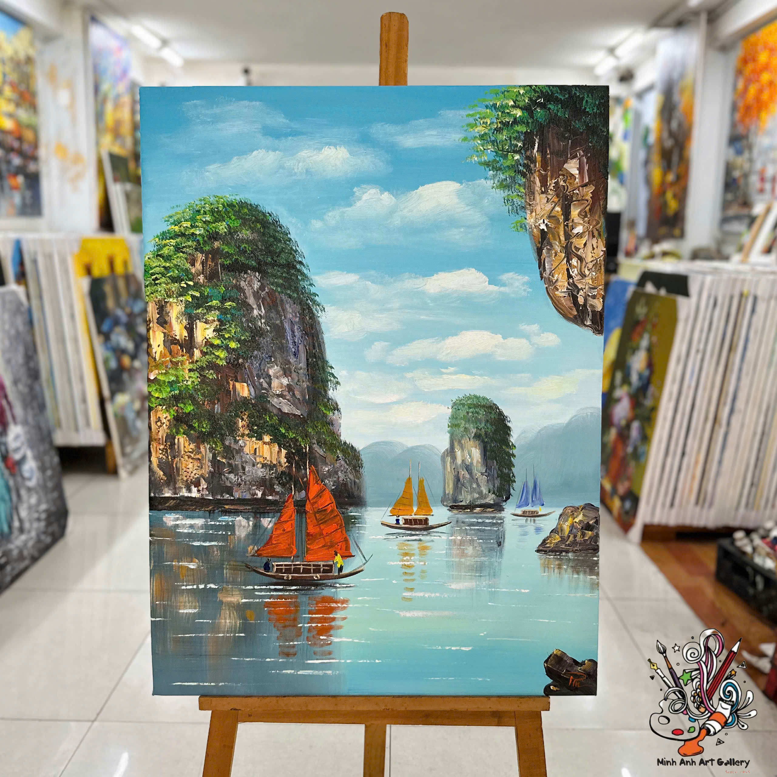 Ha Long Bay Landscape Painting