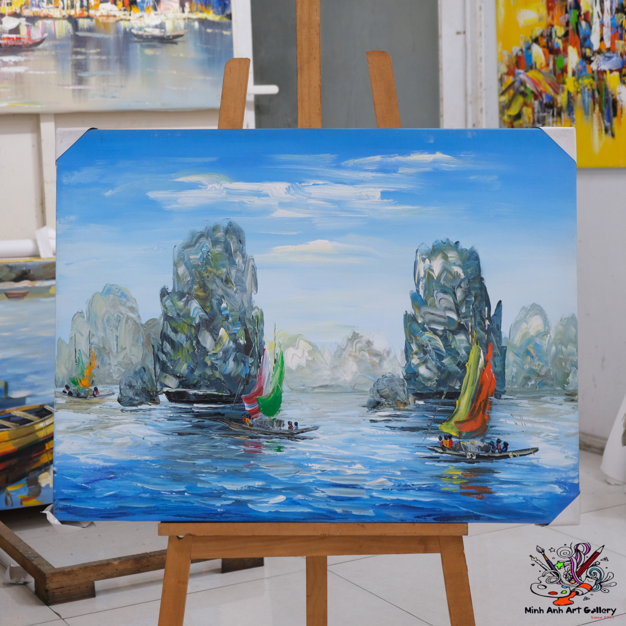 Ha Long Bay painting