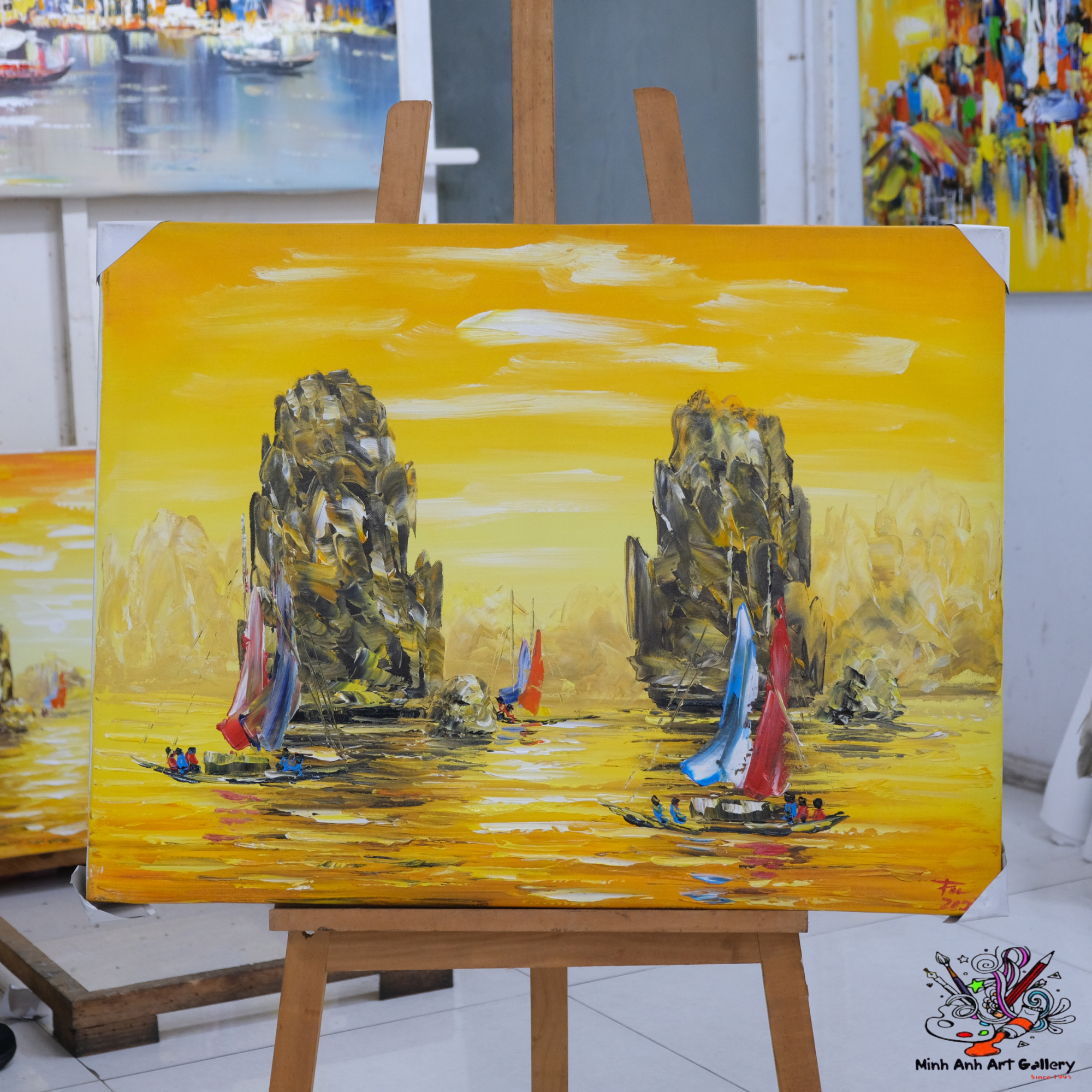Ha Long Bay painting