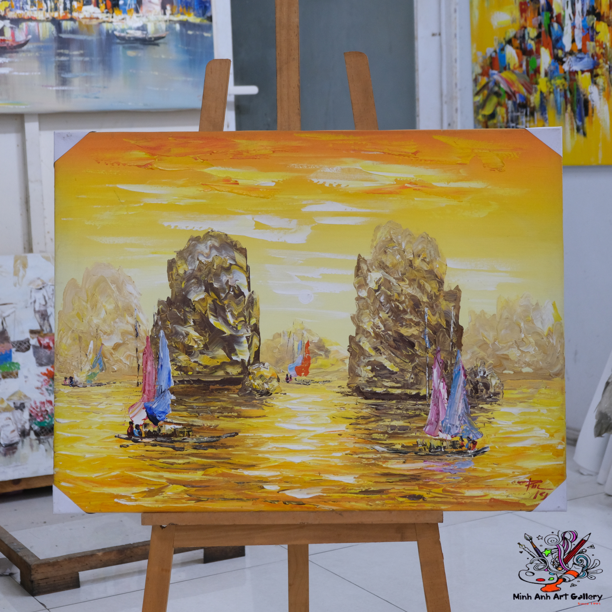 Ha Long Bay painting