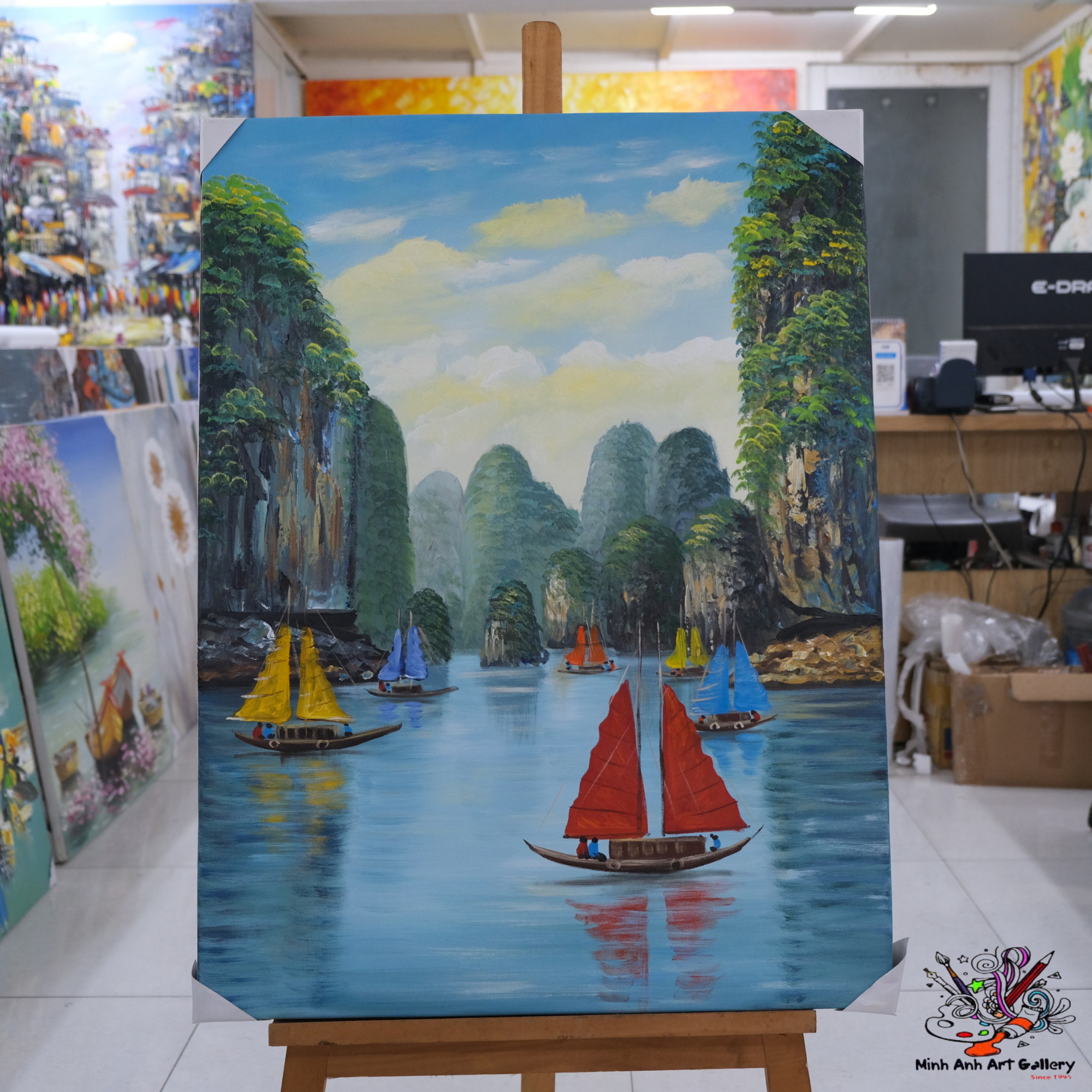 Ha Long Bay painting