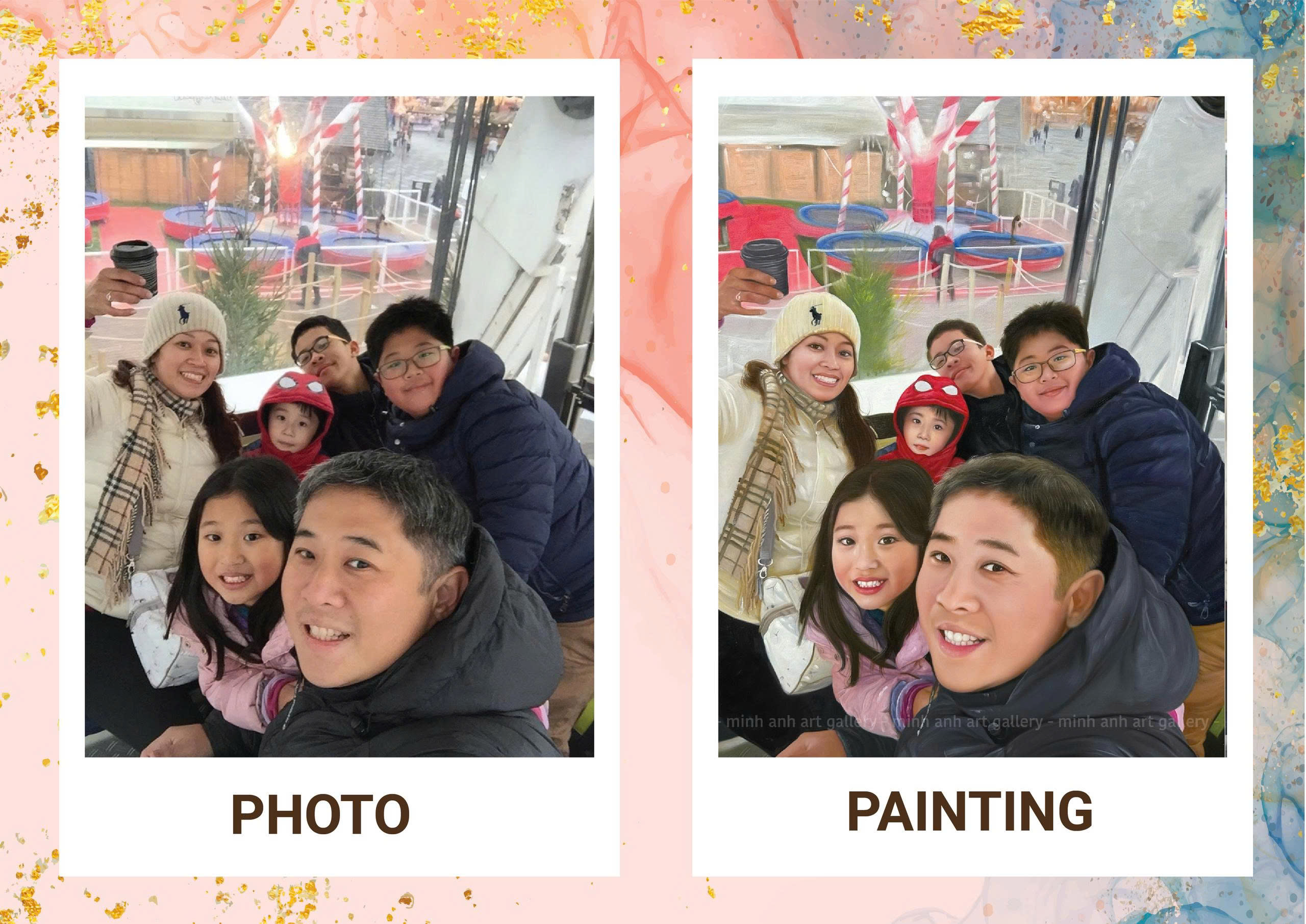 Hand Painted Reproductions and Customized Art