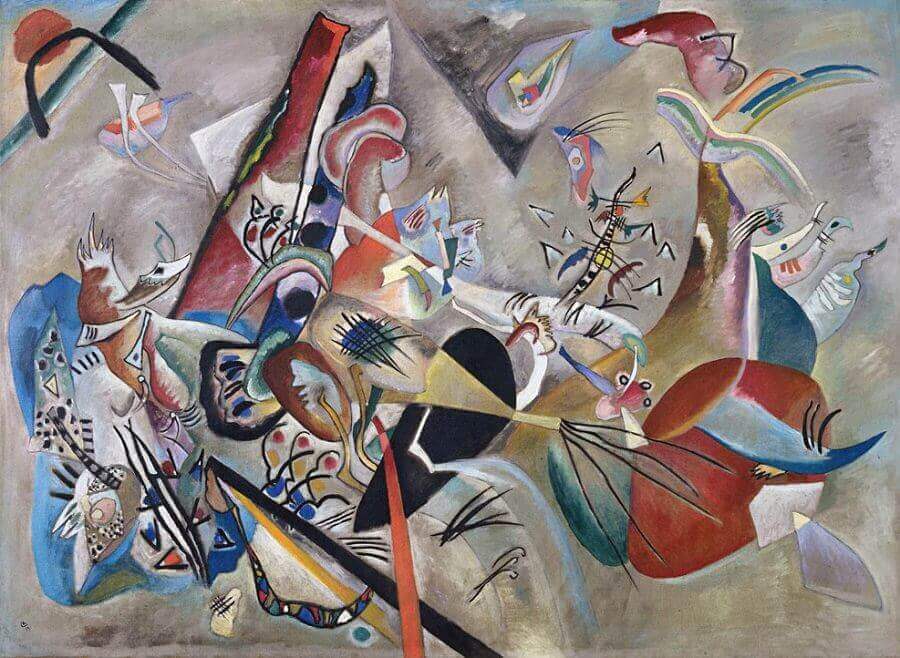 In Grey - Kandinsky
