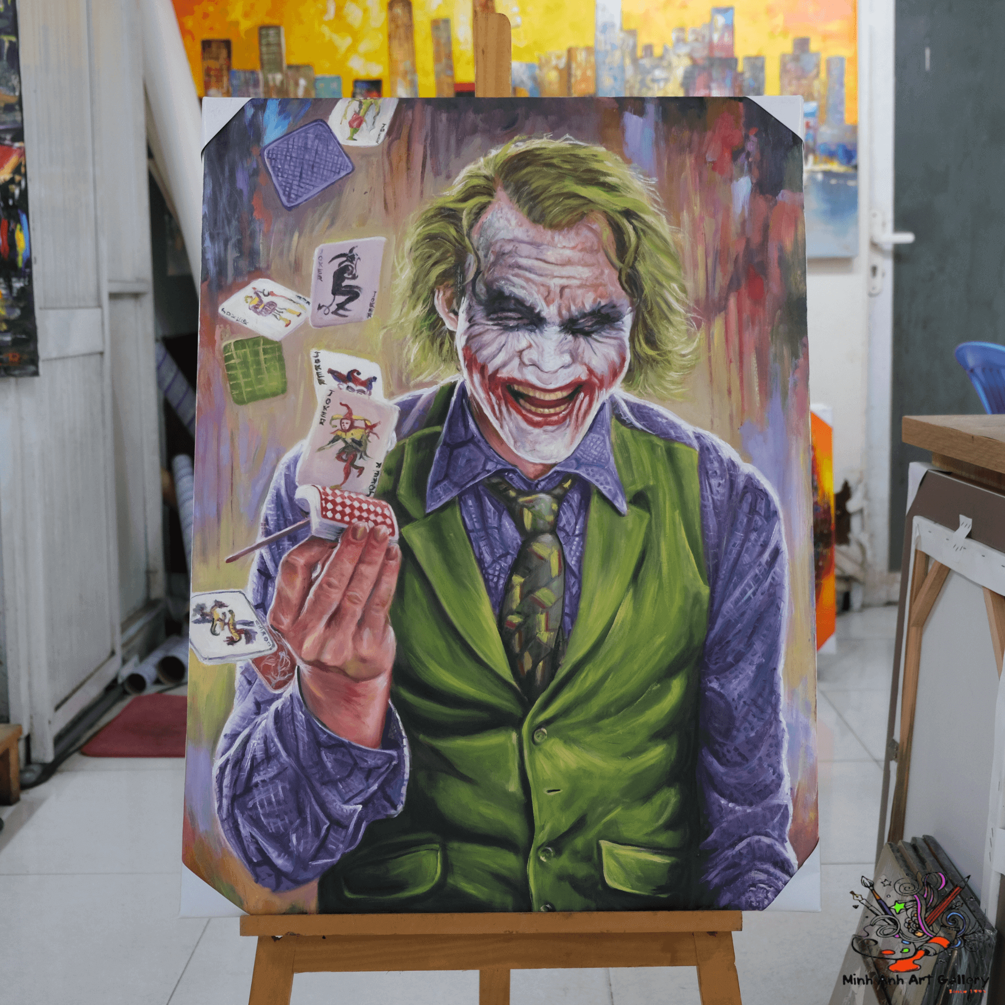 Joker painting