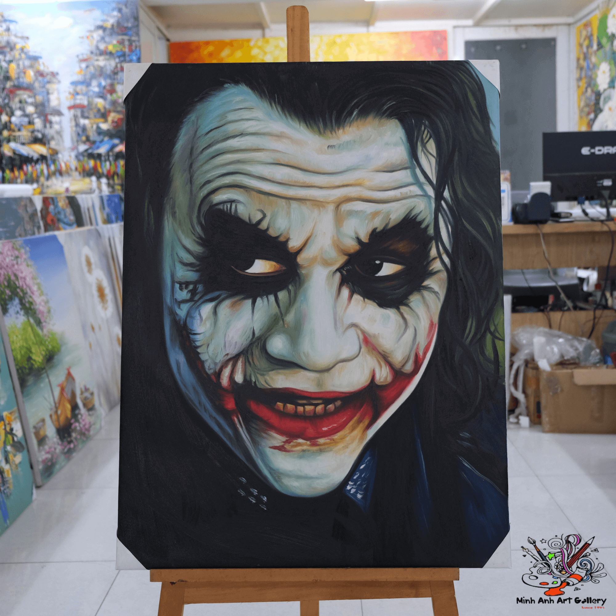 Joker painting