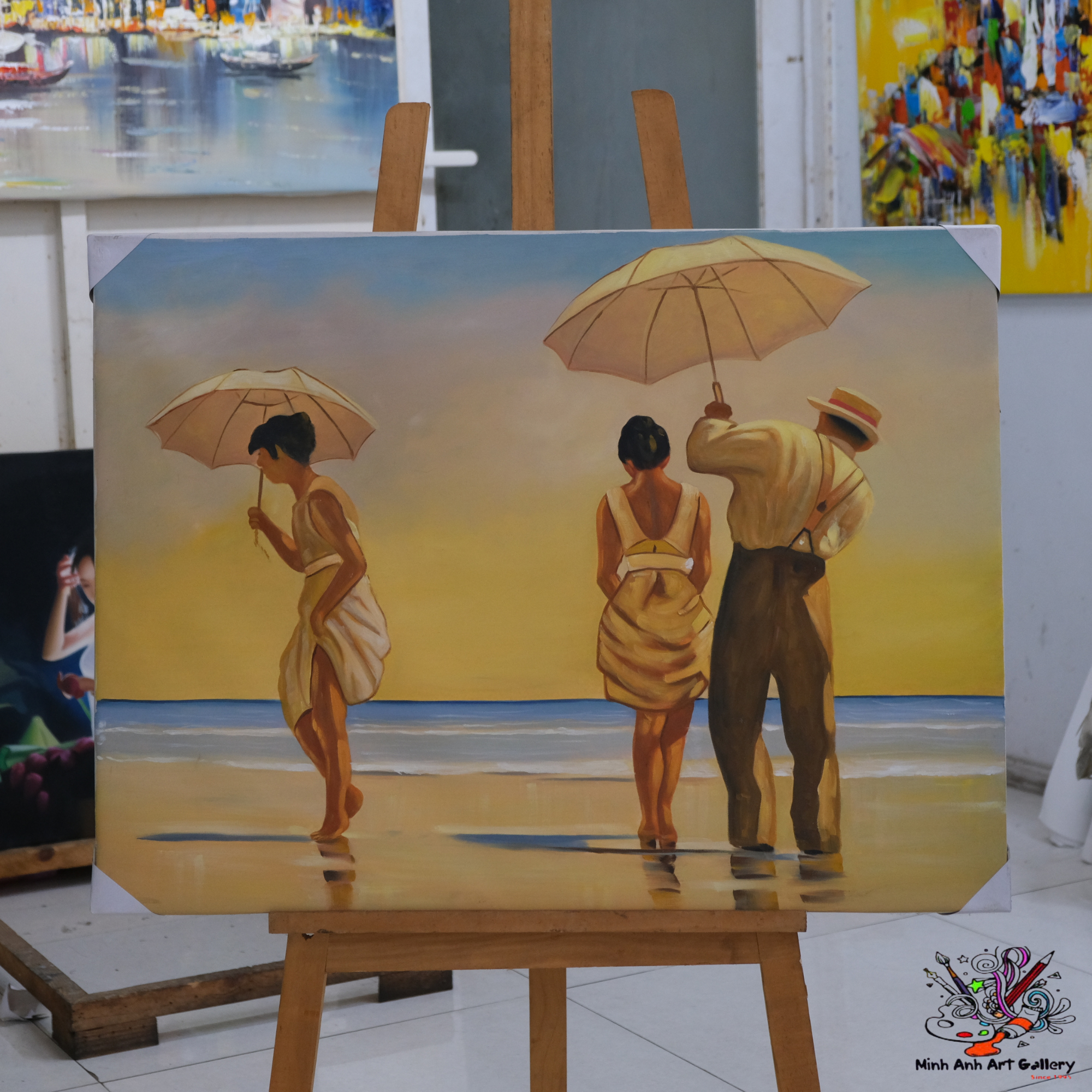 Mad Dogs by Vettriano Jack