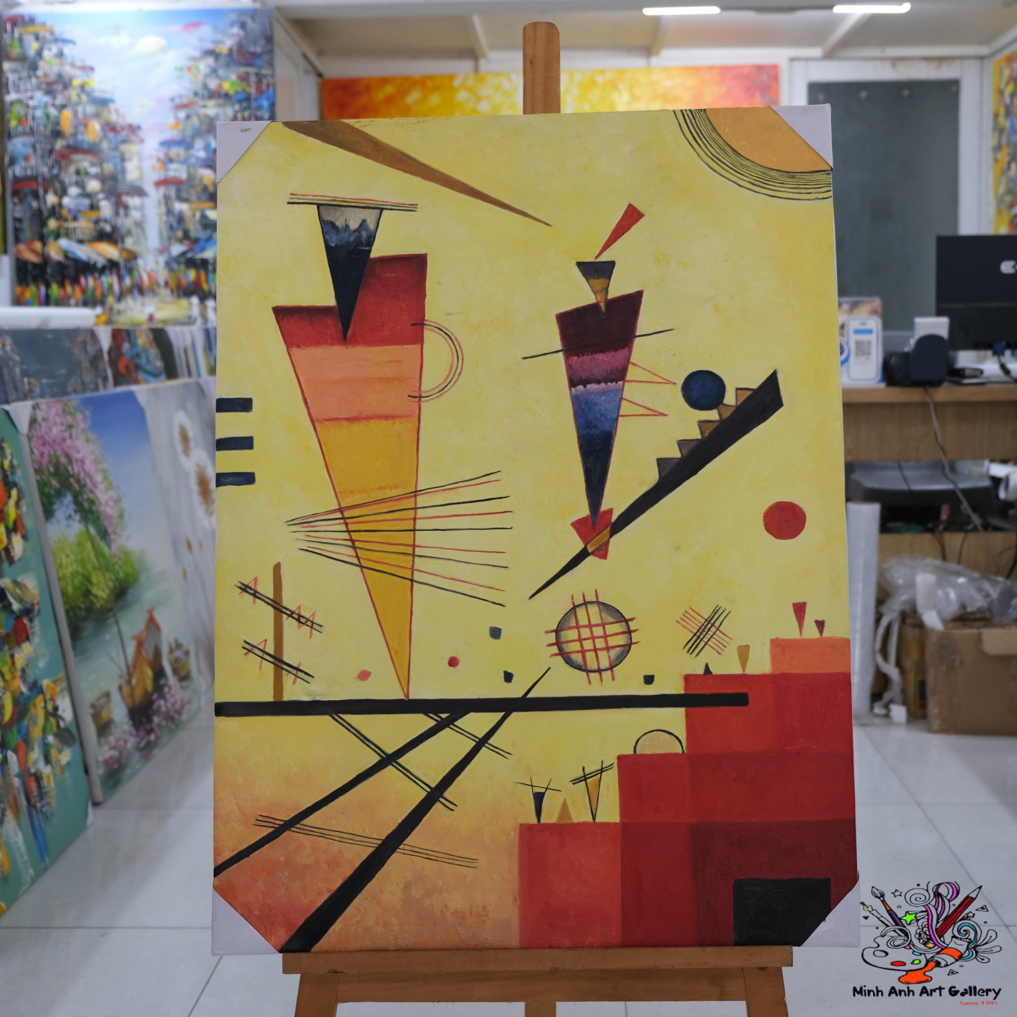 Merry structure by Kandinsky