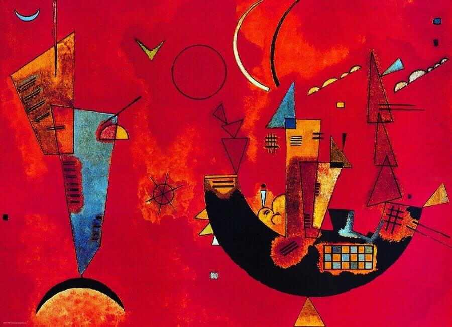 Mit und Gegen - Kandinsky