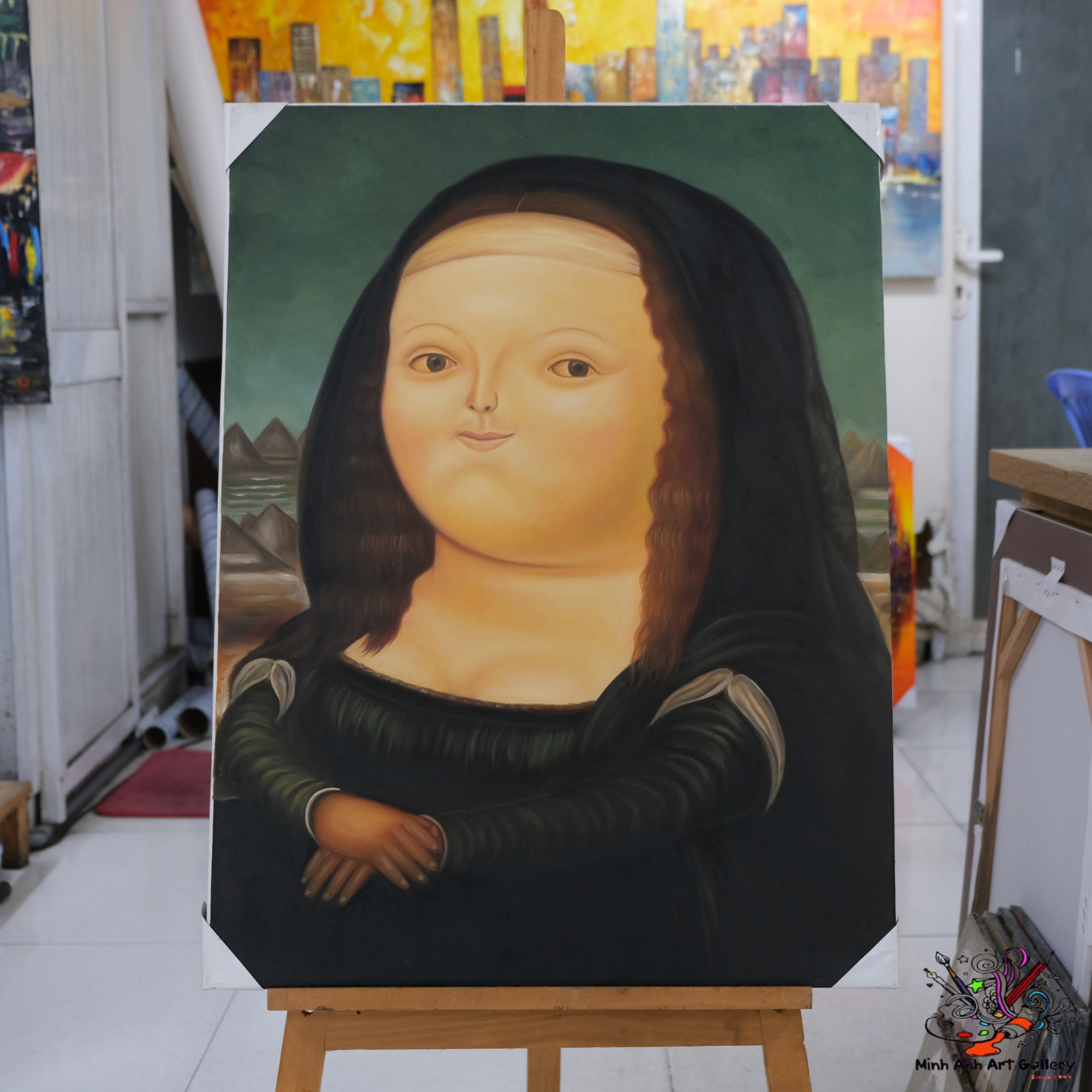 Mona Lisa by Fernando Botero