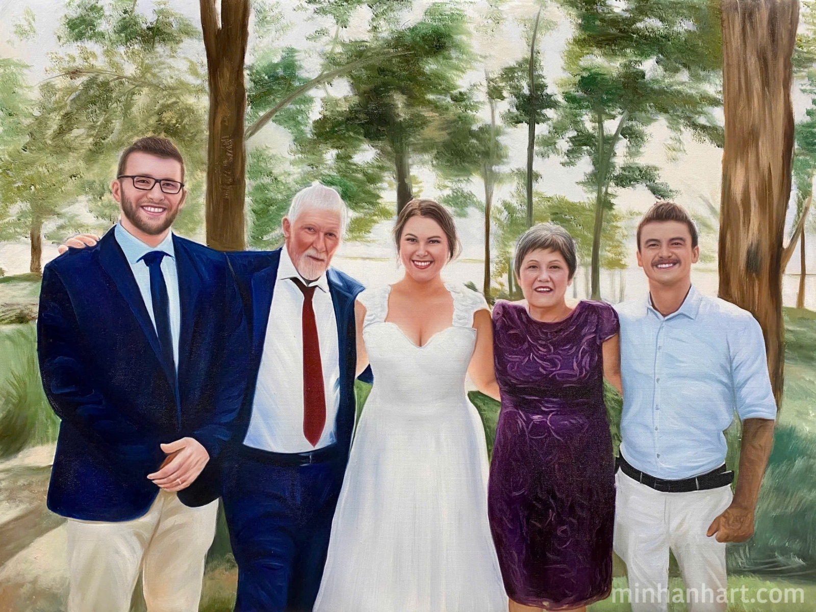 More Than a Couple: Wedding Portraits That Celebrate Family Bonds