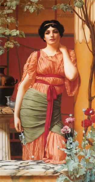 Nerissa - John William Godward
