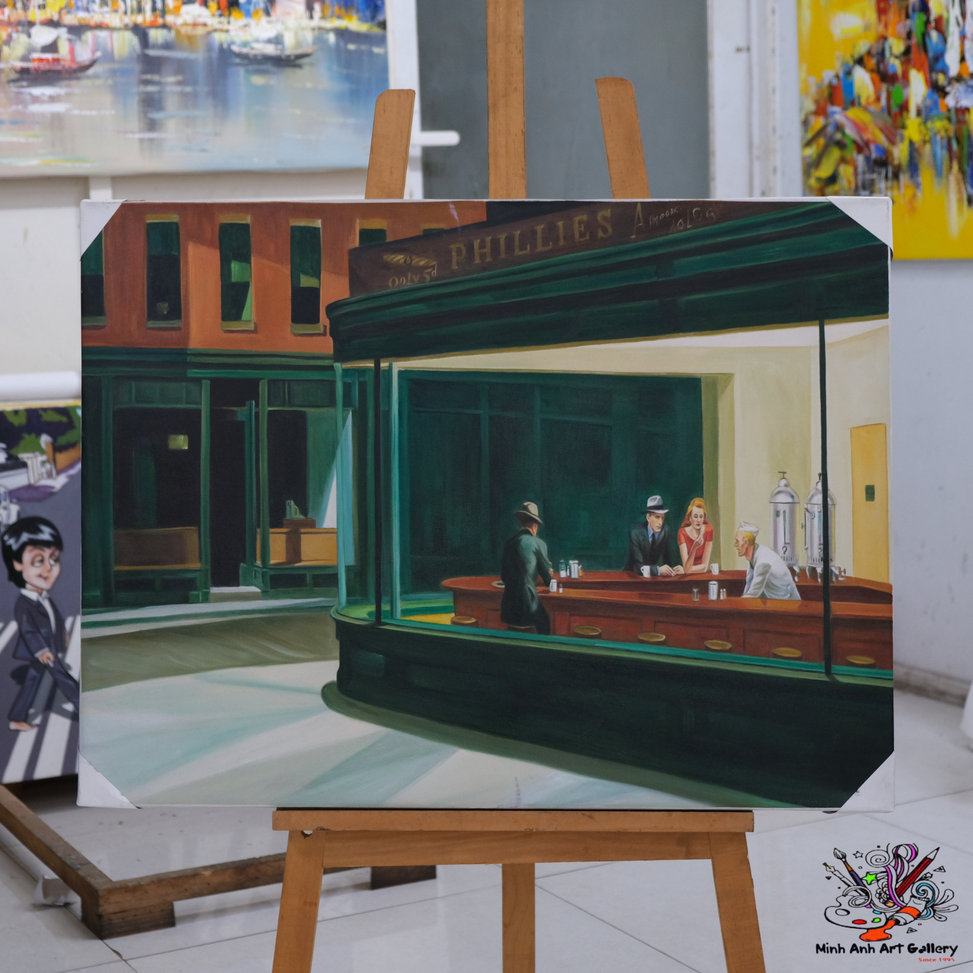Nighthawks by Edward Hopper