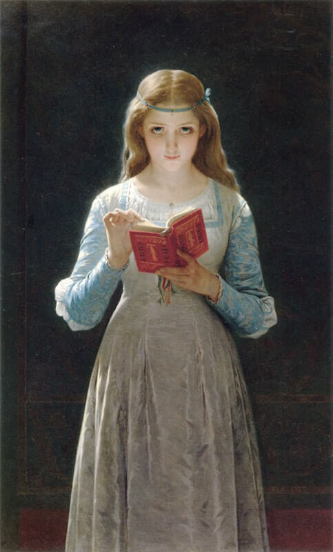 Pause for Thought - Pierre Auguste Cot