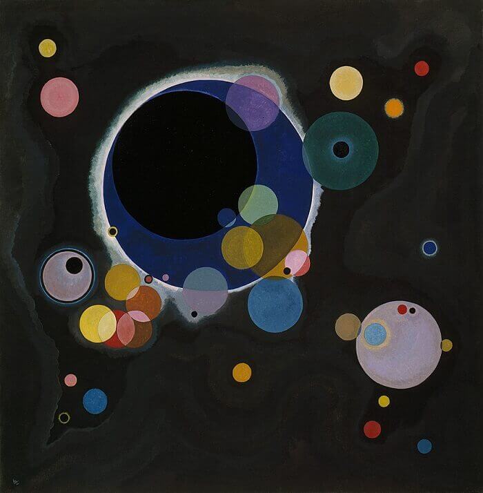 Several Circles - Kandinsky