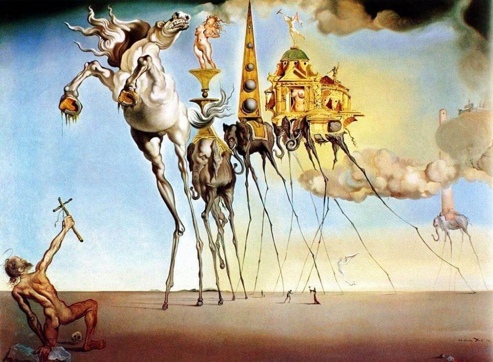 Temptation Of Saint Anthony - Dali