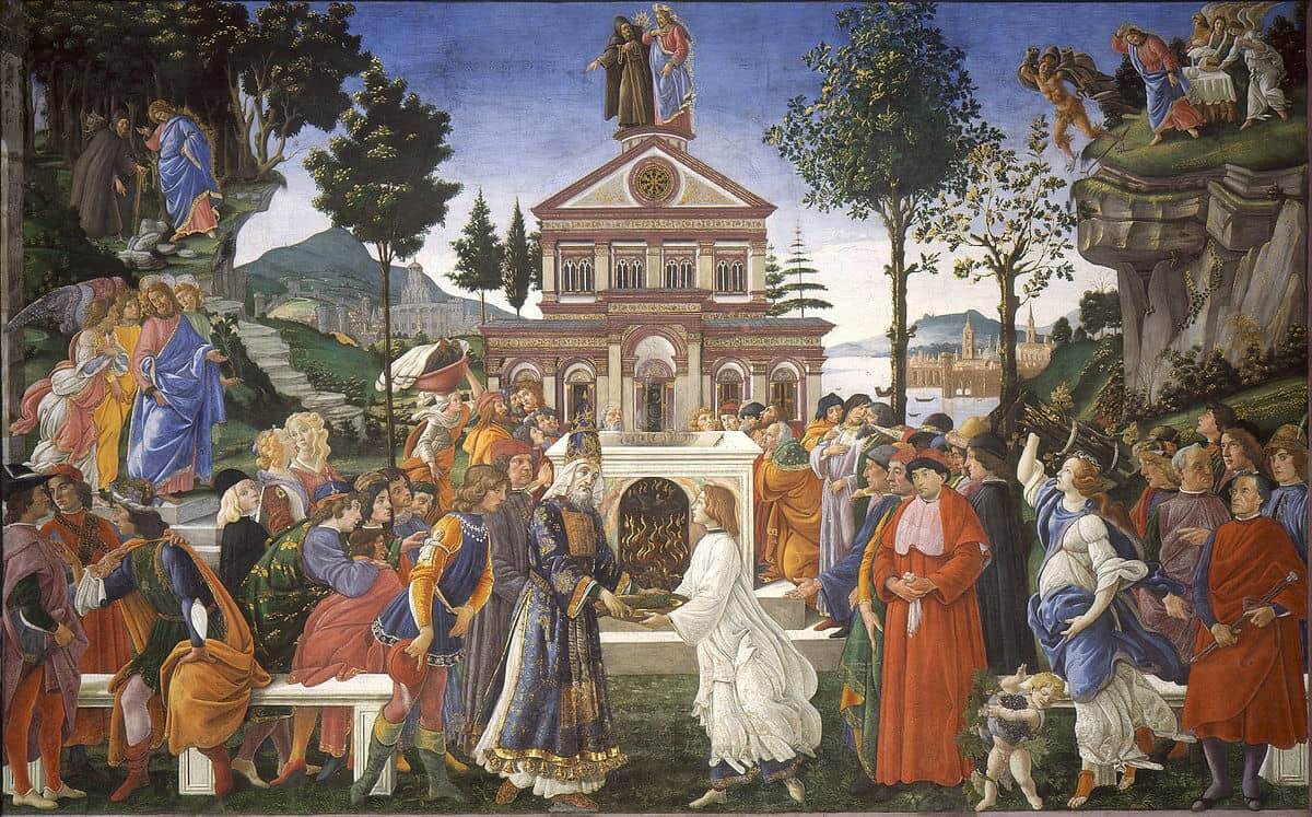 Những cám dỗ của Chúa Kitô Botticelli