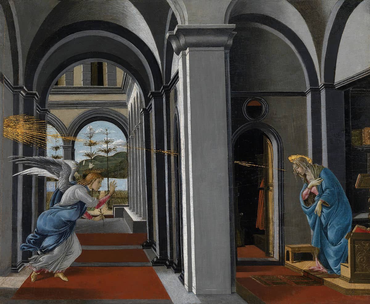 The Annunciation - Botticelli